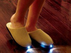 Bright Feet Lighted Slippers