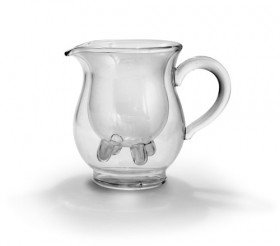 Calf and Half Double-Walled Creamer Pitcher