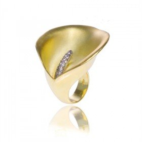 Calla Lily Flower Ring