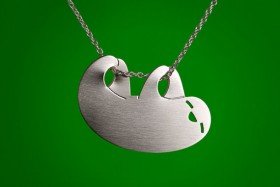 Happy Sloth Necklace