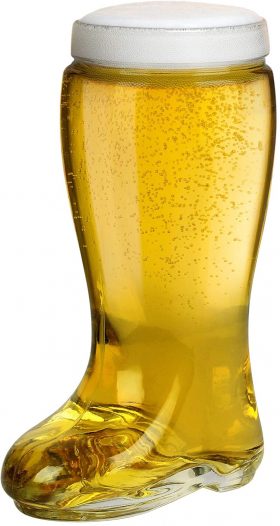 1Liter Beer Stein Glass